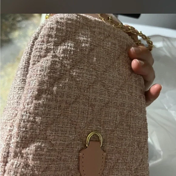 Chanel pink tweed mini backpack - Picture 2 of 4